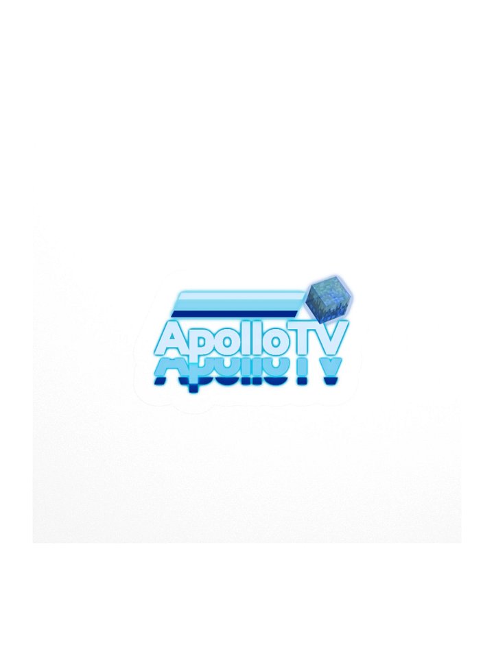 ApolloTV Neon Logo Sticker product image (1)