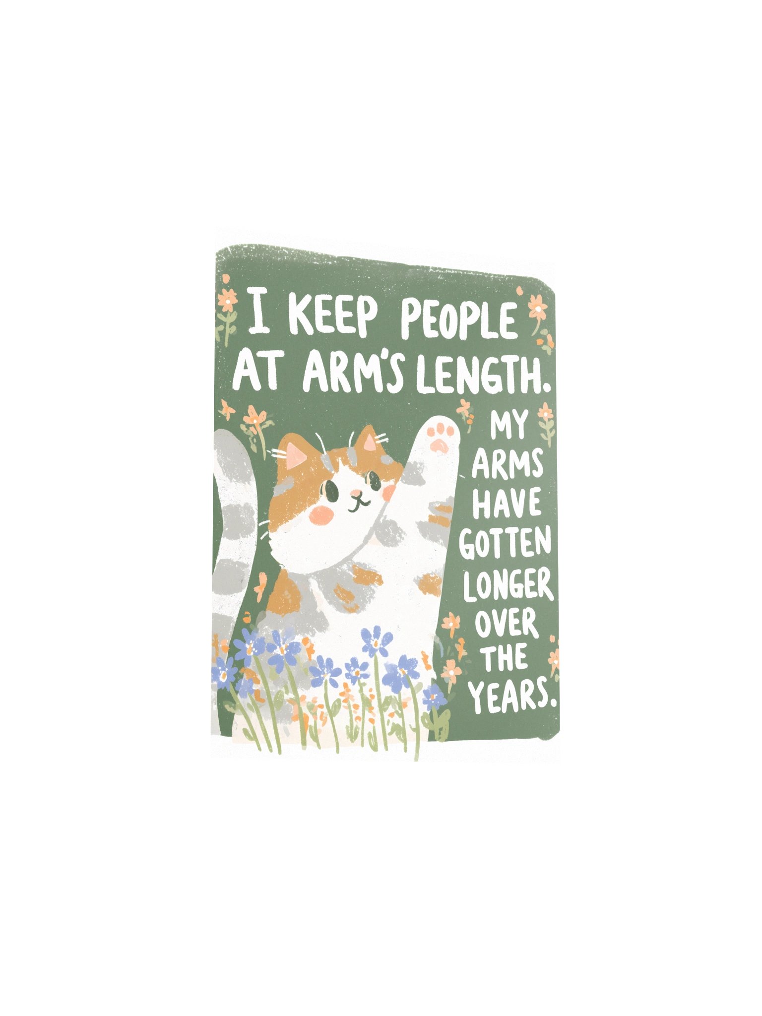 Long-Arm Cat Humor Poster product image (13)