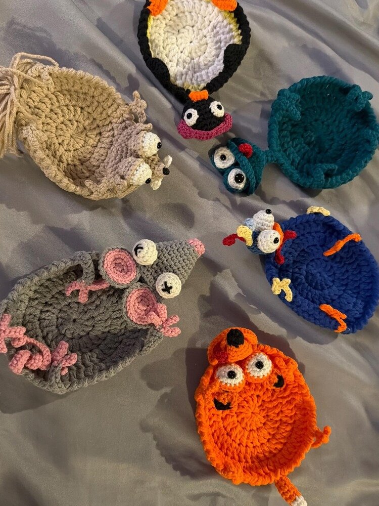 20-in-1 Animal Crochet Popup Coaster Patterns PDF product image (3)