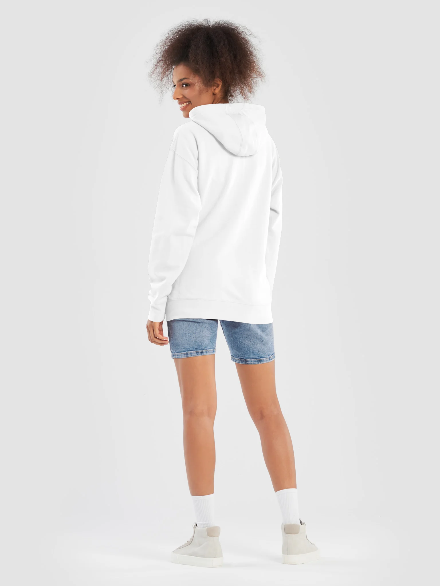 daCAT Ghost White Hoodie product image (8)