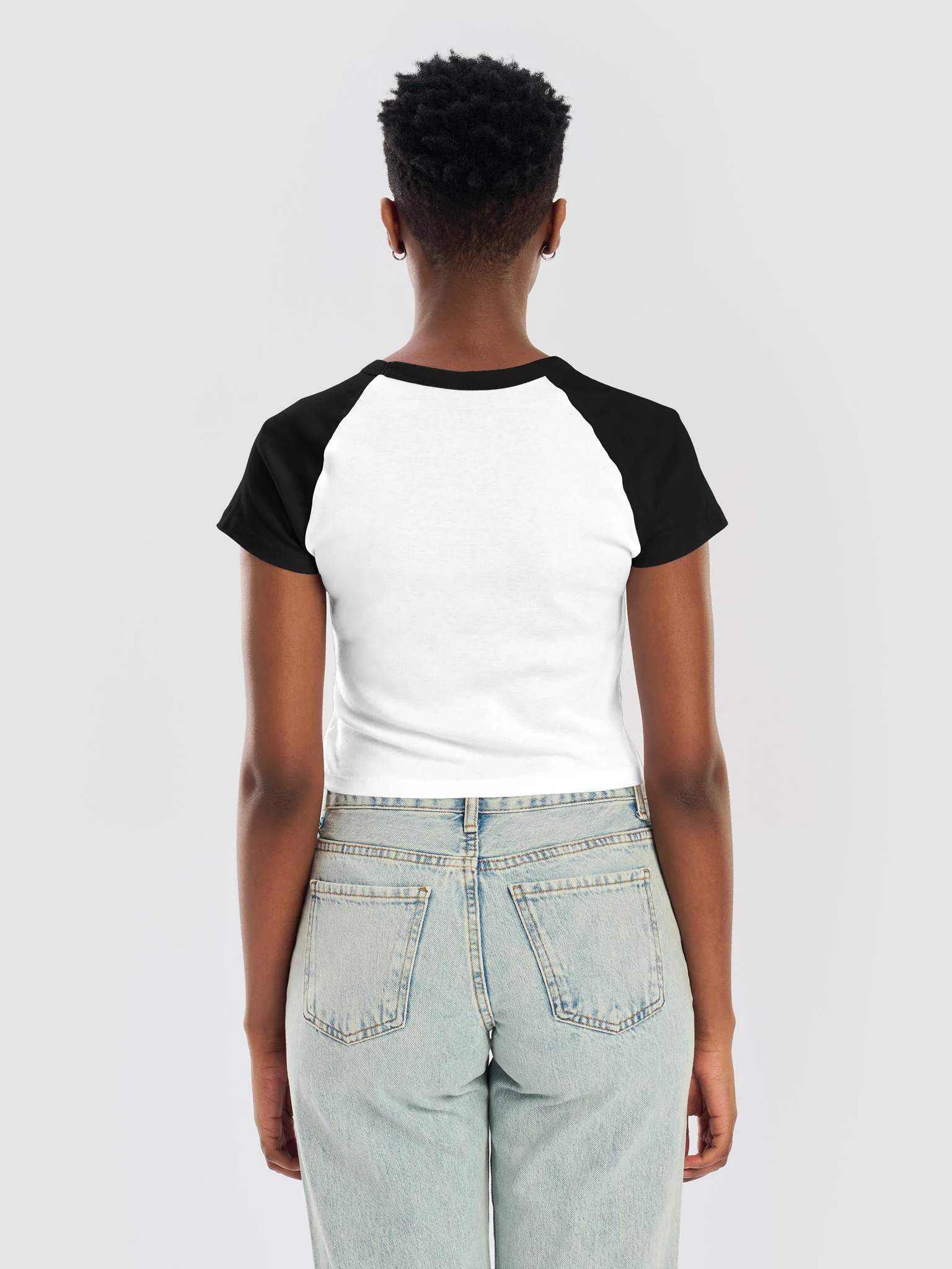goth chicks raglan top. product image (4)
