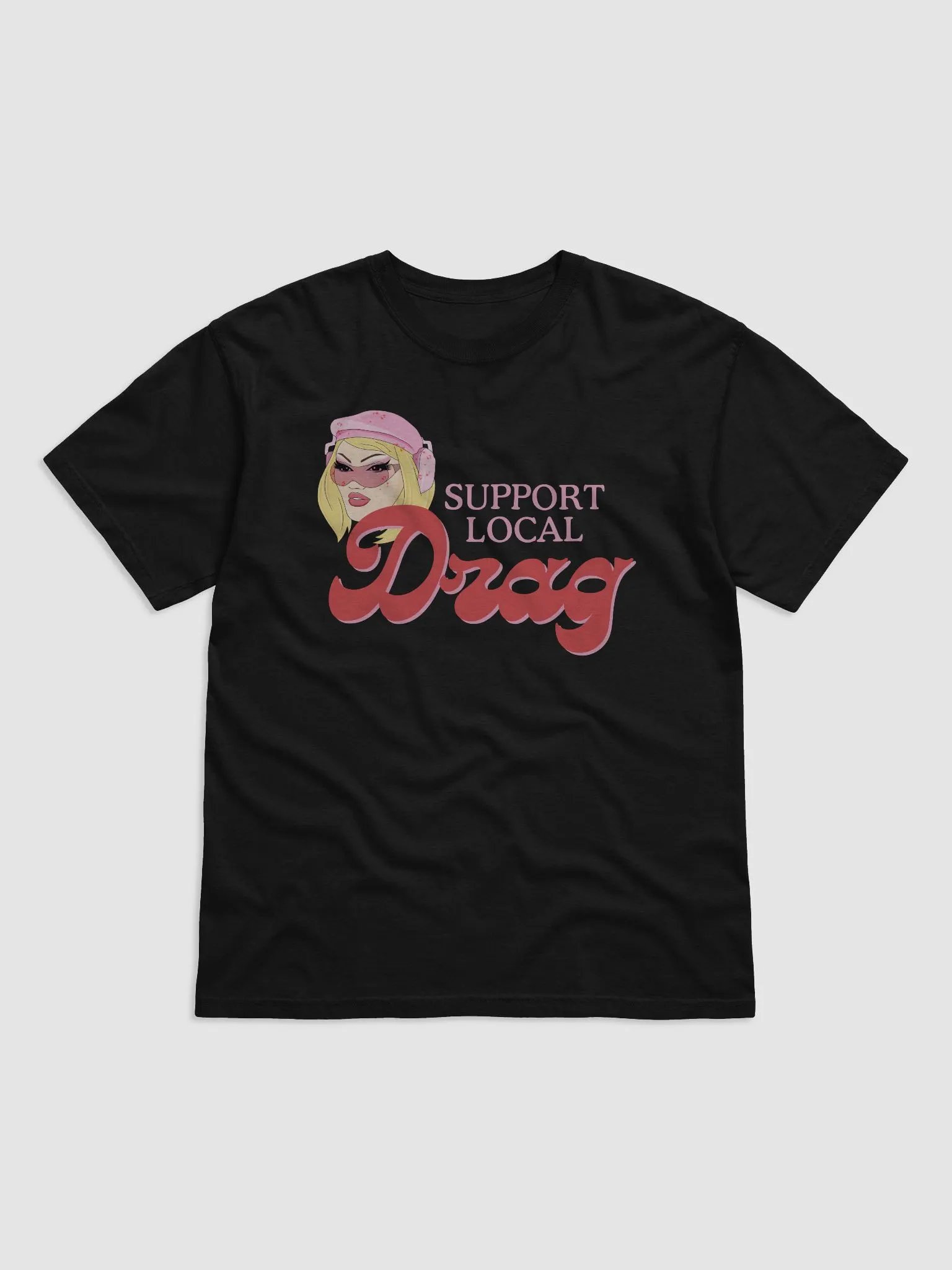 Support Local Drag Heavyweight Comfort Colors Tee product image (1)