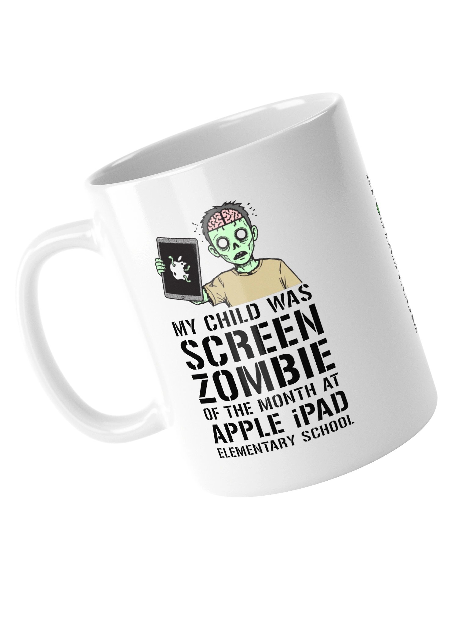 iPad Screen Zombie White Mug product image (14)