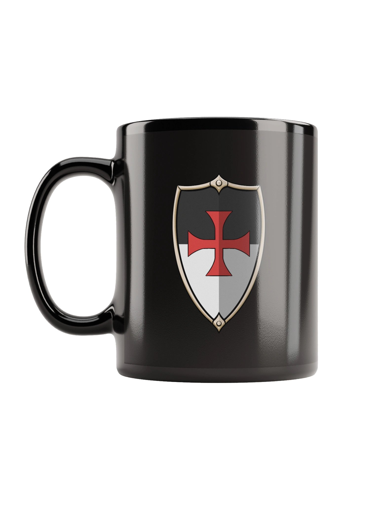 Crusader Gear -Mug (black) product image (5)