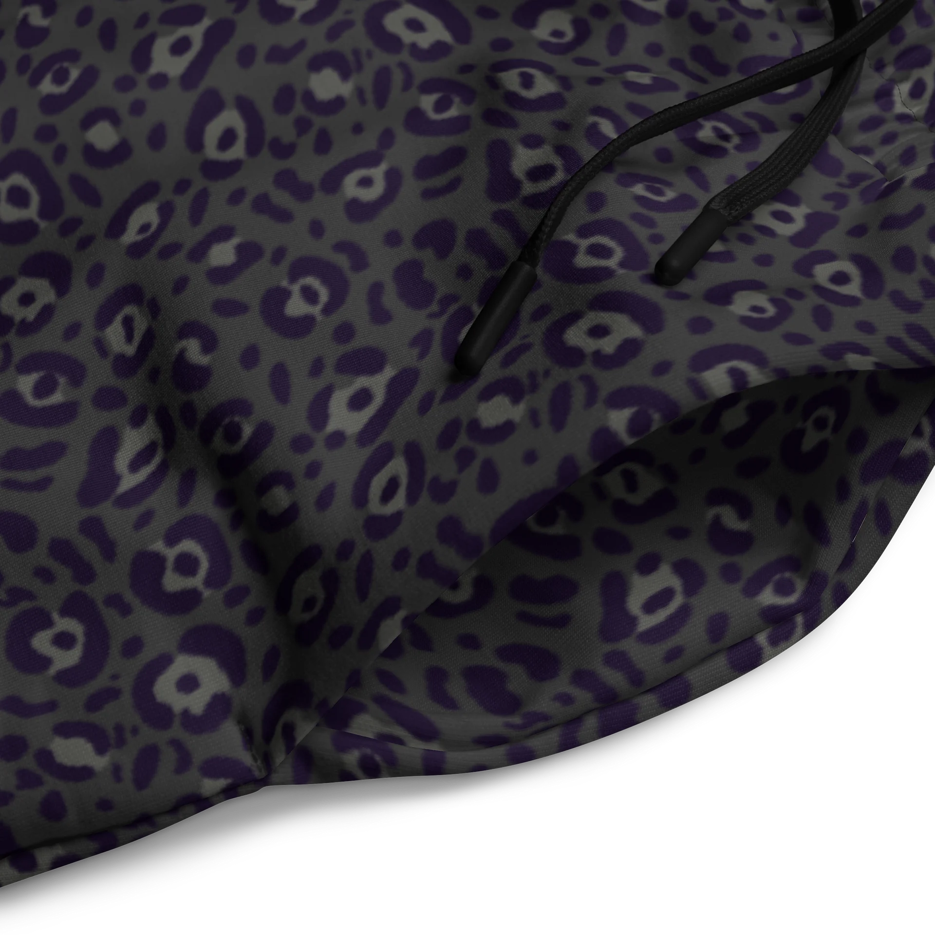 Black Leopard Print Joggers for Casual Comfort product image (2)