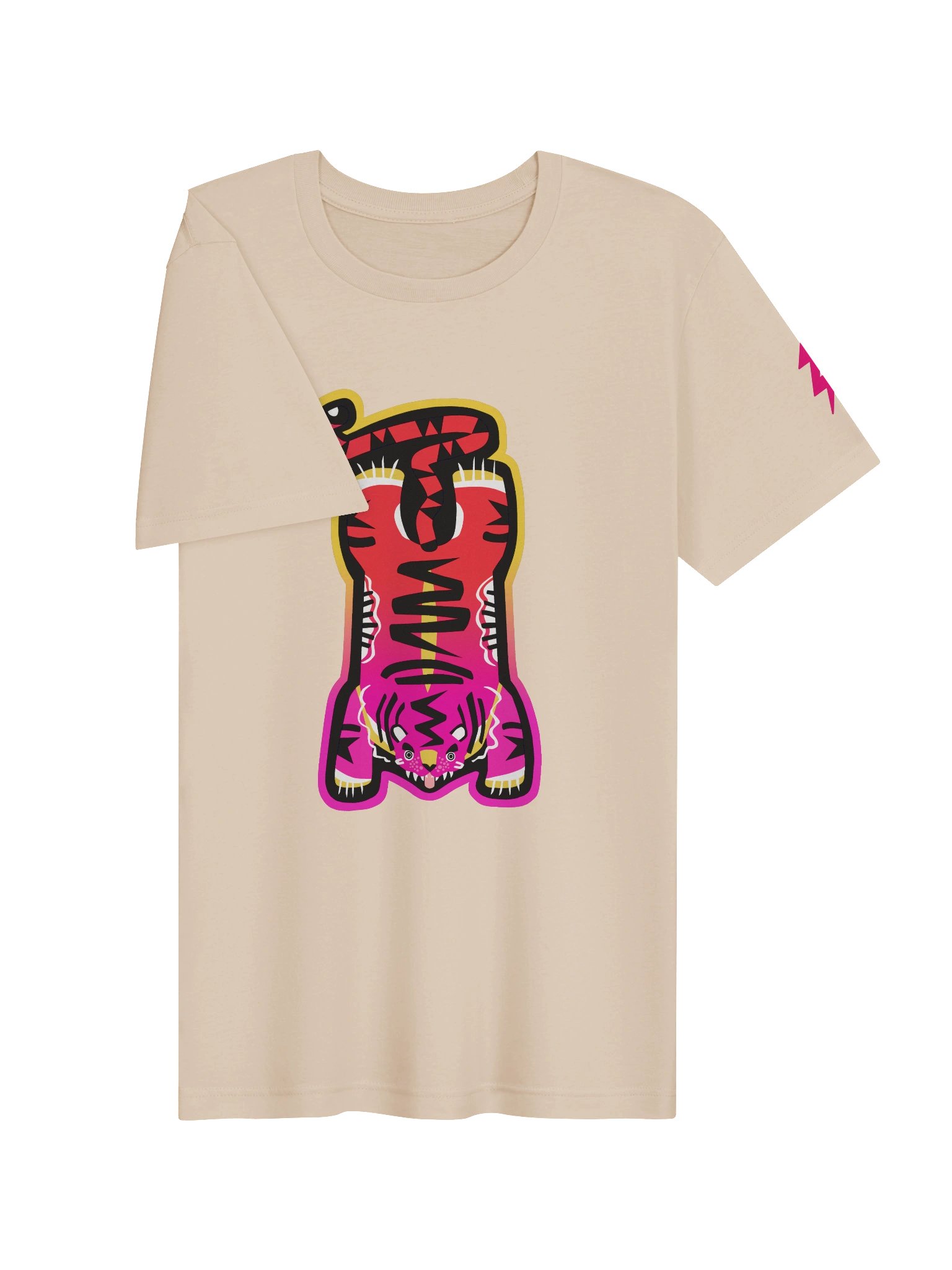 Orange and Pink Tiger - T-Shirt product image (3)