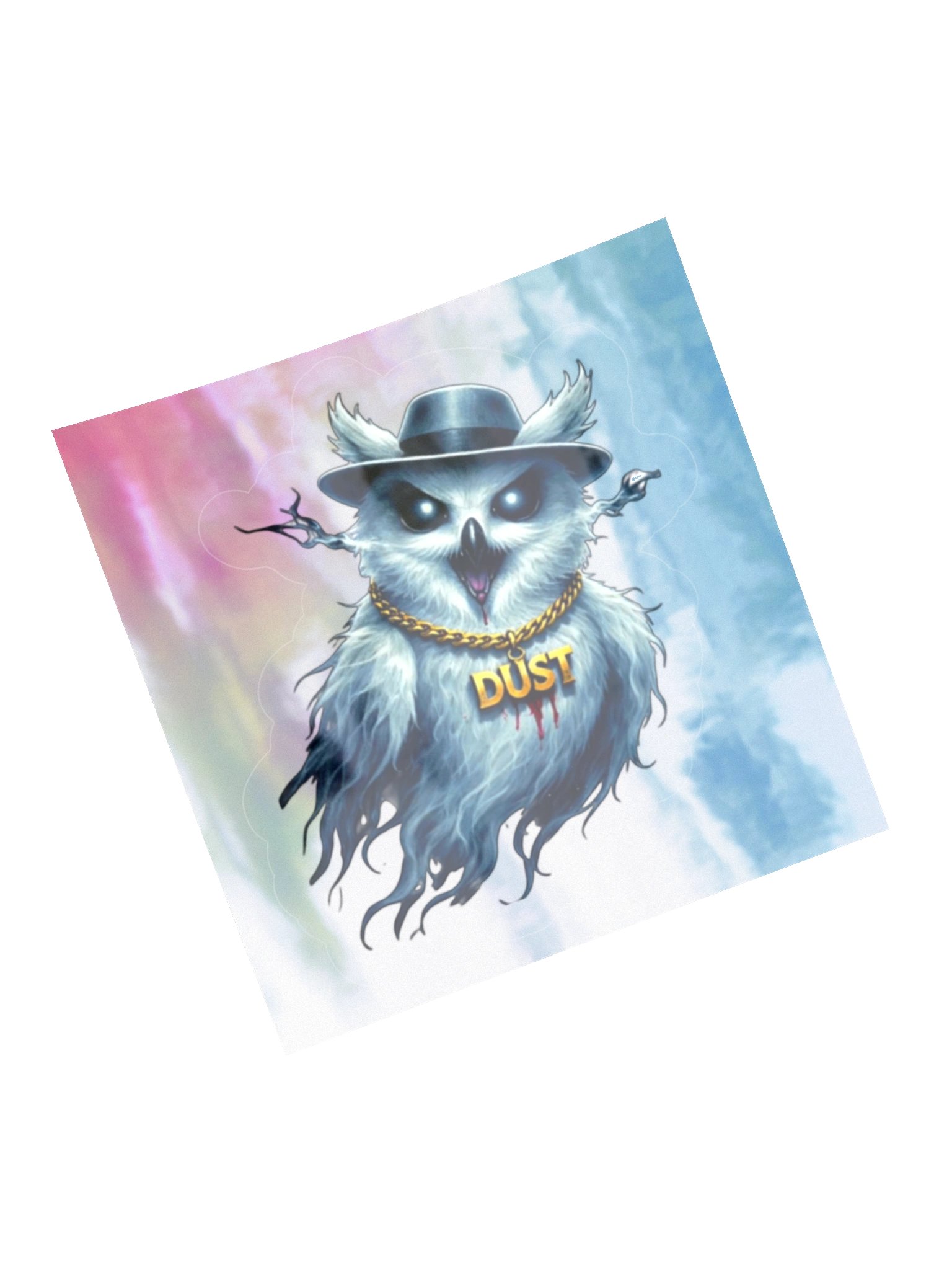 Phant-Owl Holographic 3" x 3" sticker product image (5)