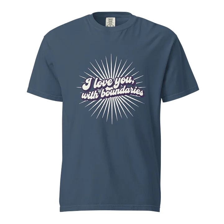 “I Love You With Boundaries” Midnight T-Shirt product image (1)
