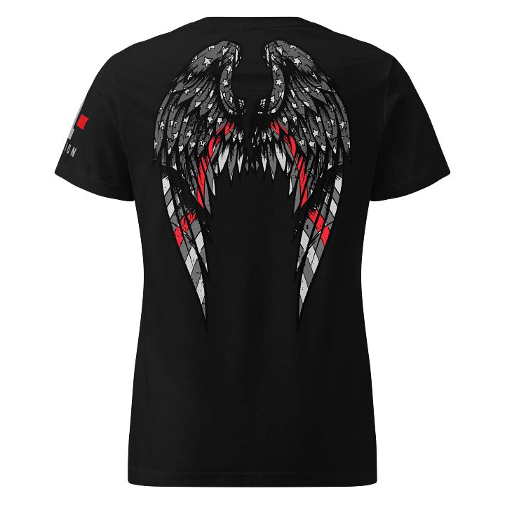 Thin Red Line Angel Wings Women's Fit product image (3)