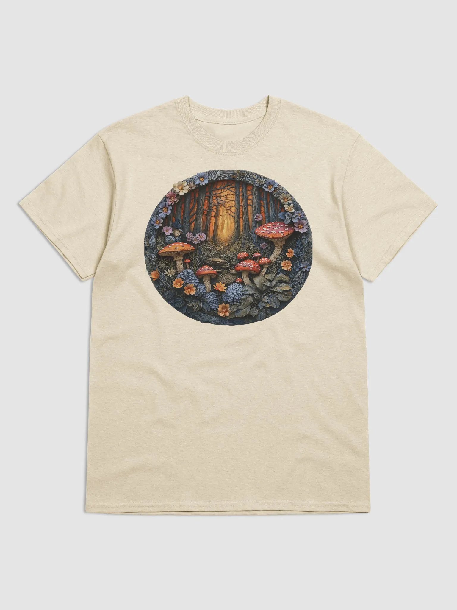 Wild mushrooms in the forest #5 product image (1)