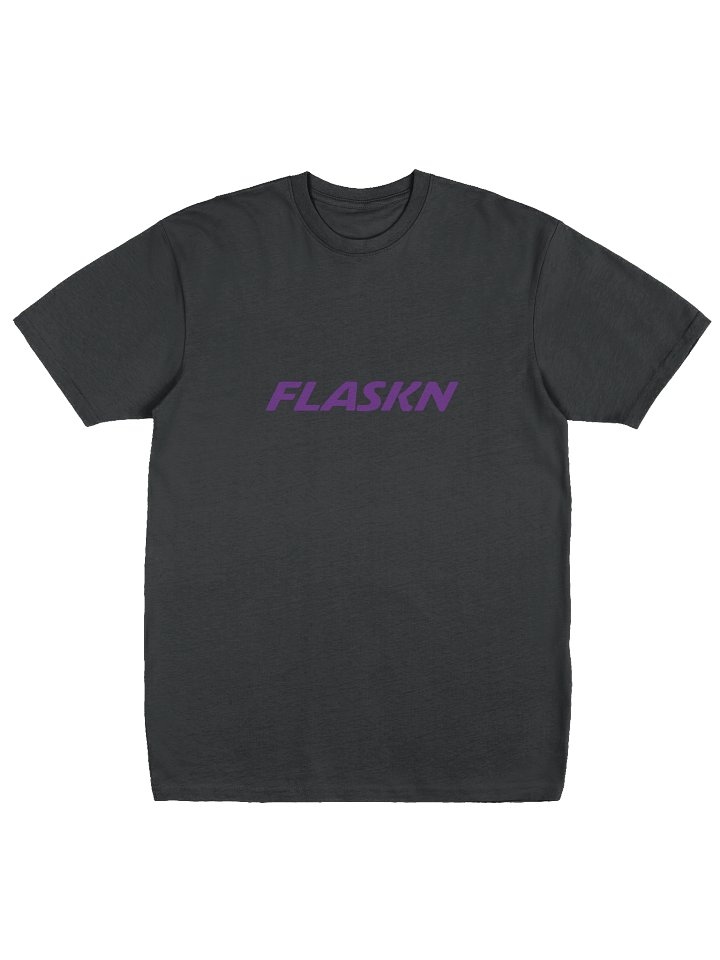 Flaskn tee (purple logo) product image (1)