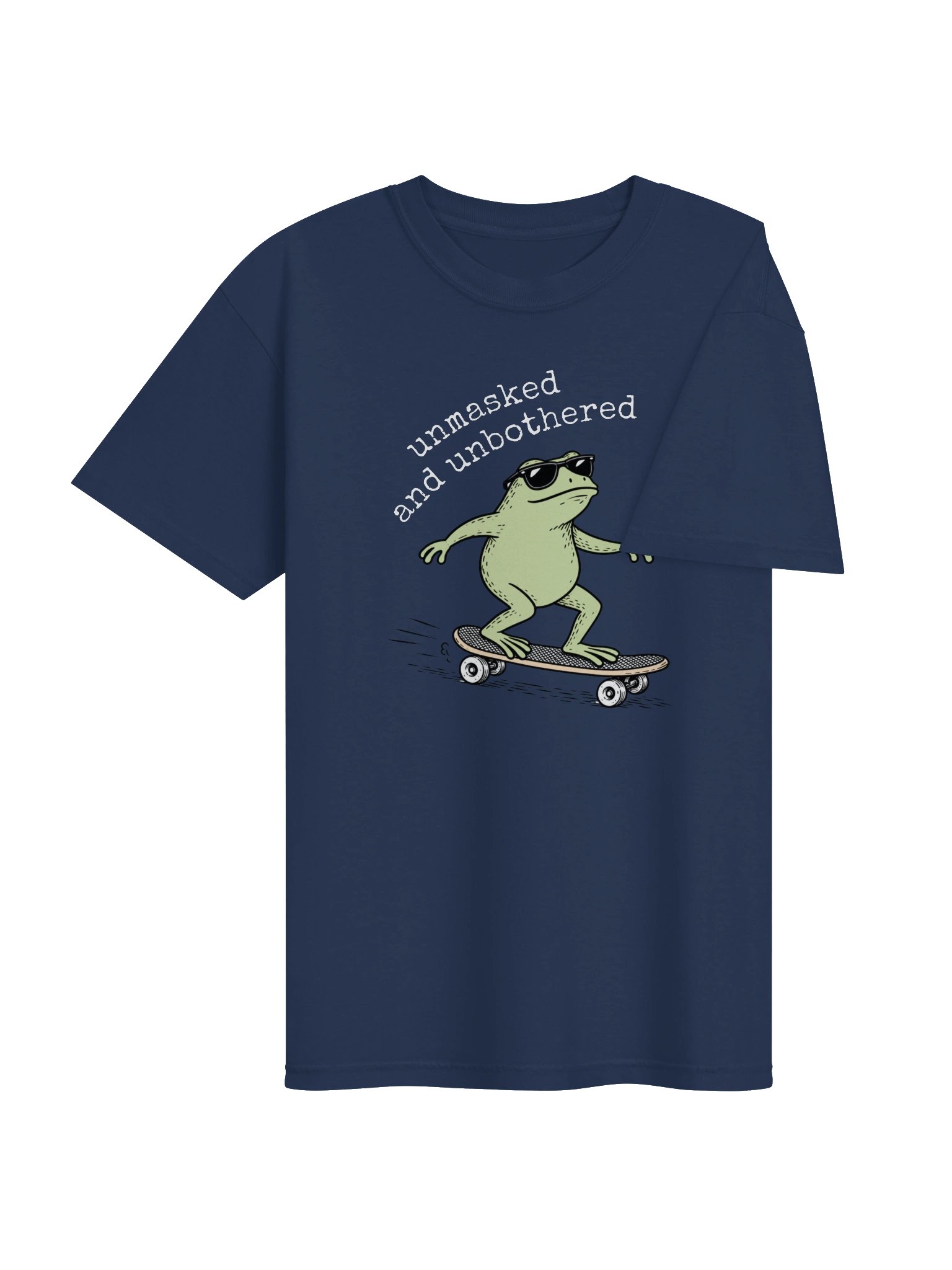 Unmasked And Unbothered - Adult Unisex Tee product image (4)