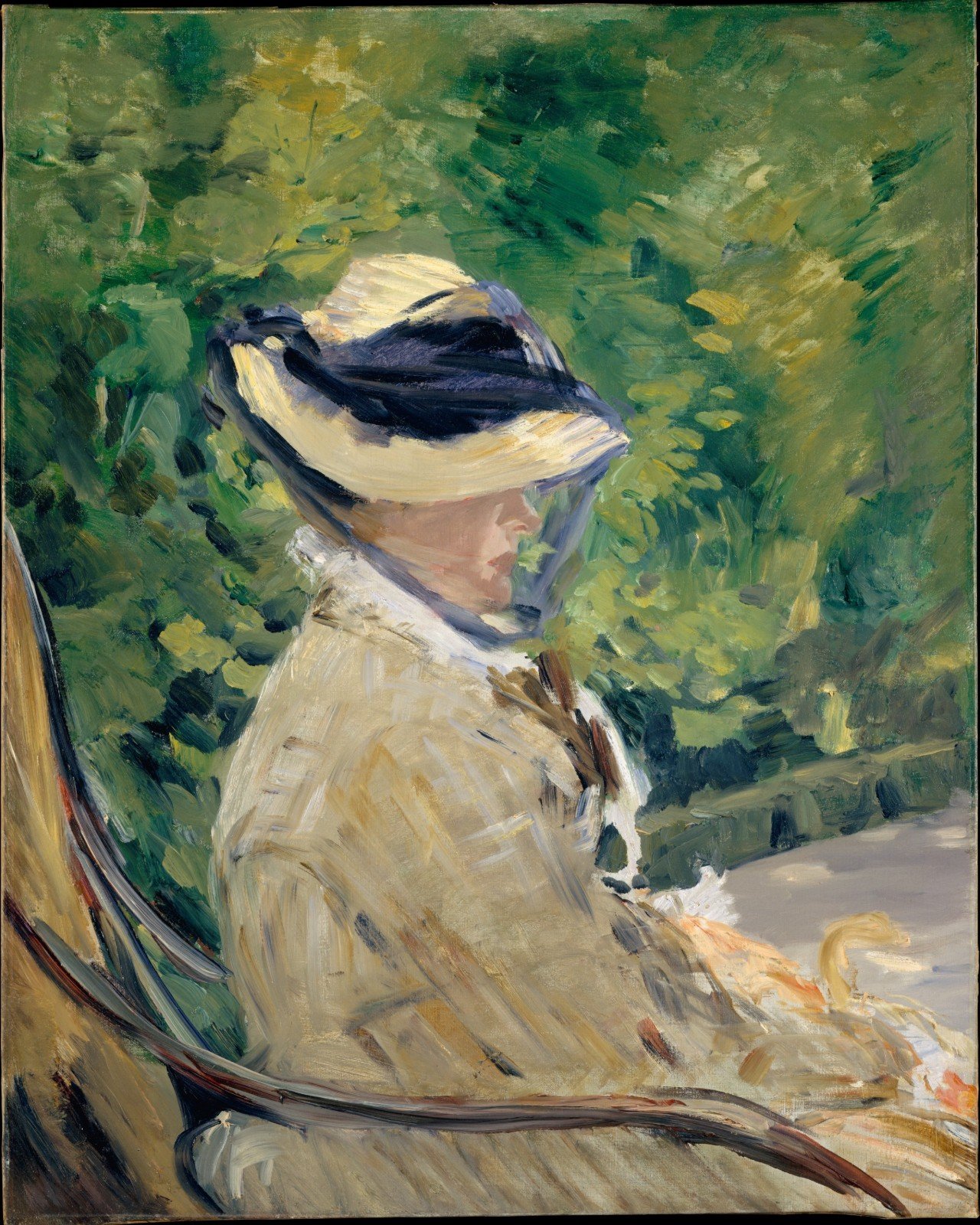 Manet, Madame Manet at Bellevue — Fine-Art Poster product image (1)