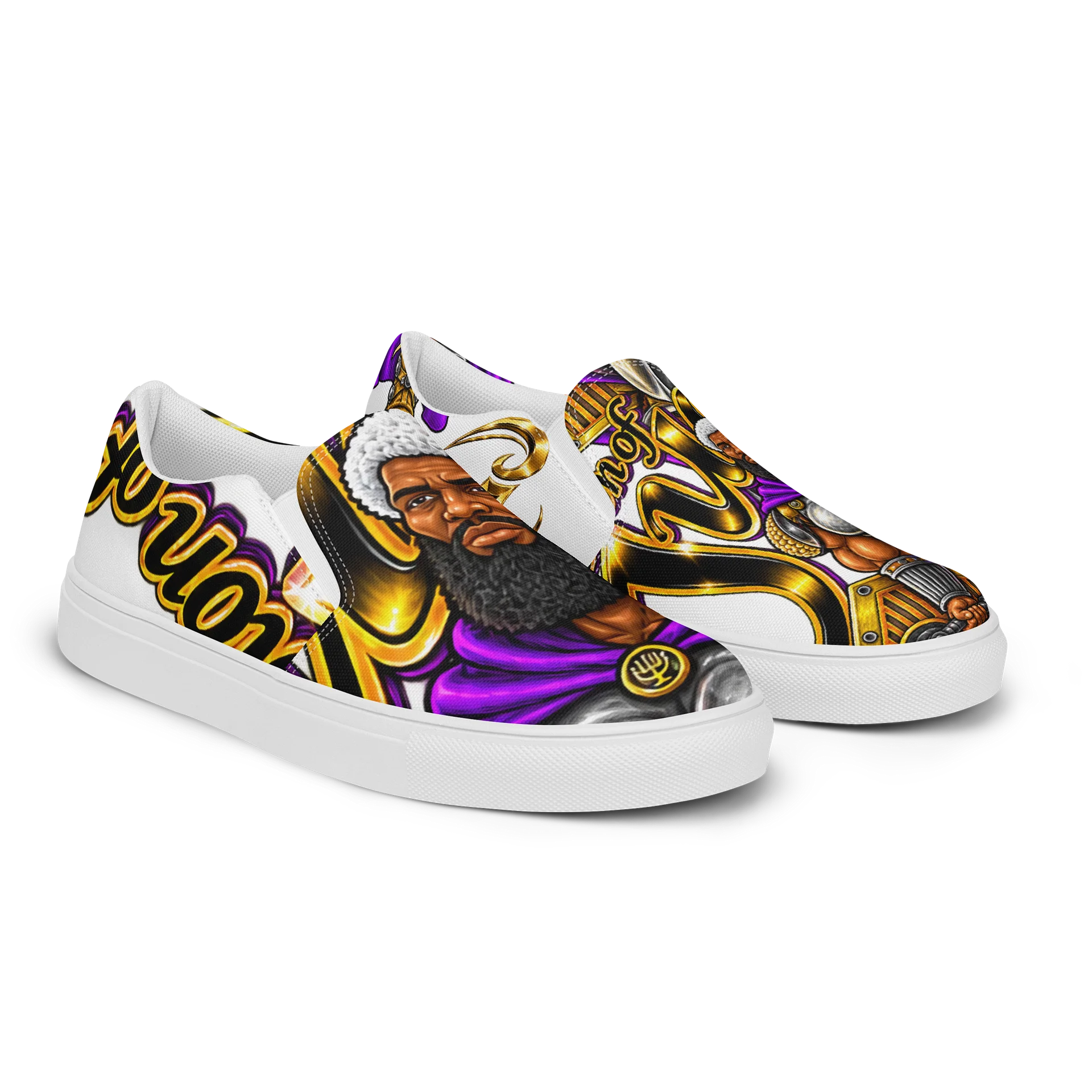 Lion of Judah Slip-On Canvas Shoes product image (2)