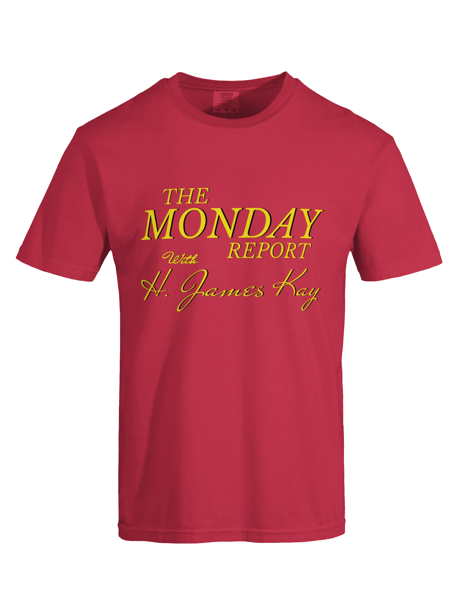The Monday Report Tee Shirt product image (21)