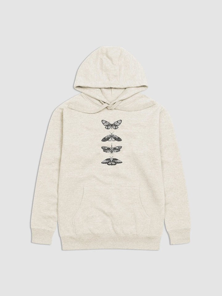 Symmetry and Contrast Butterfly Hoodie product image (1)