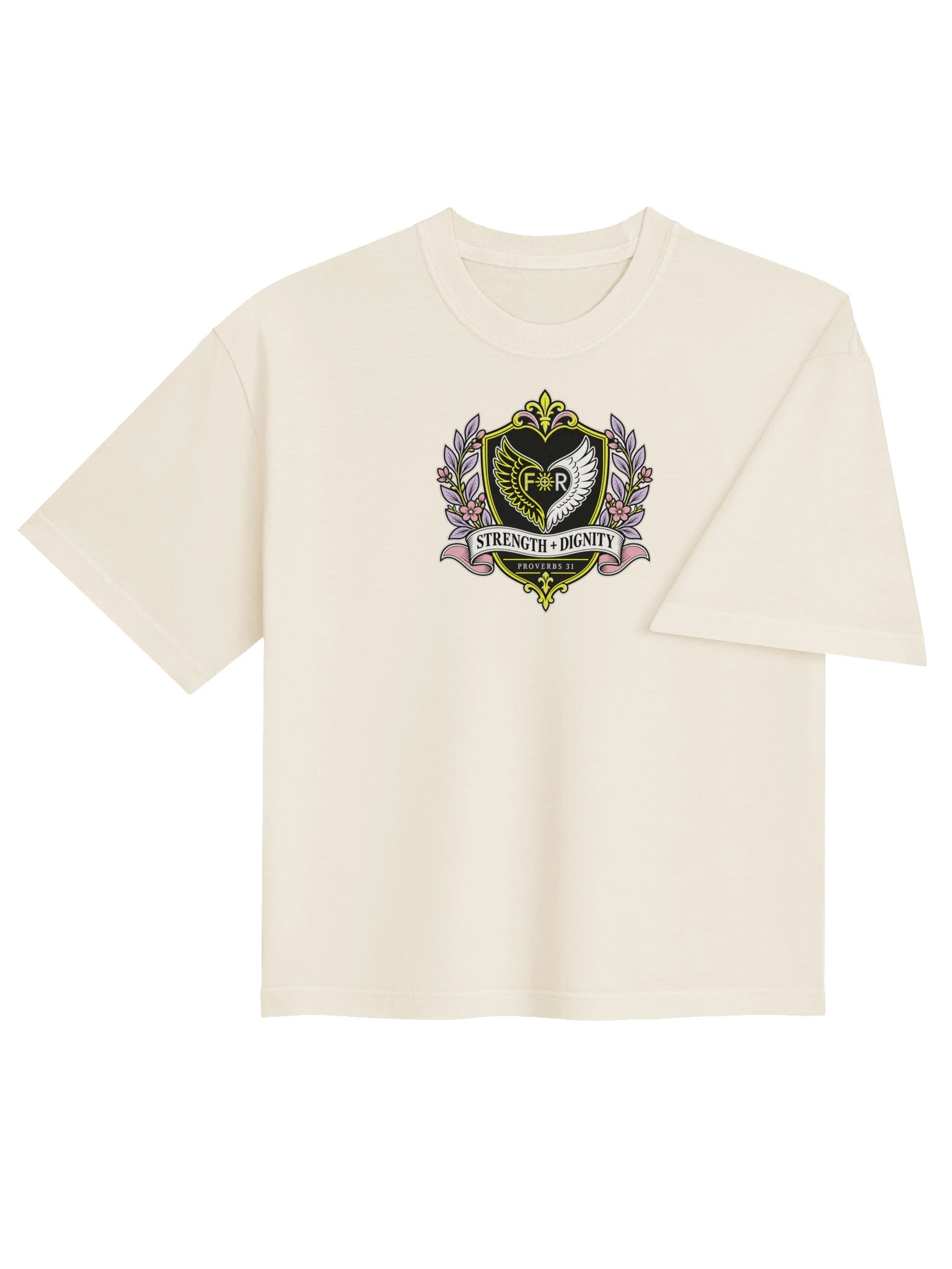 Strength + Dignity | Proverbs 31 Boxy Tee product image (13)