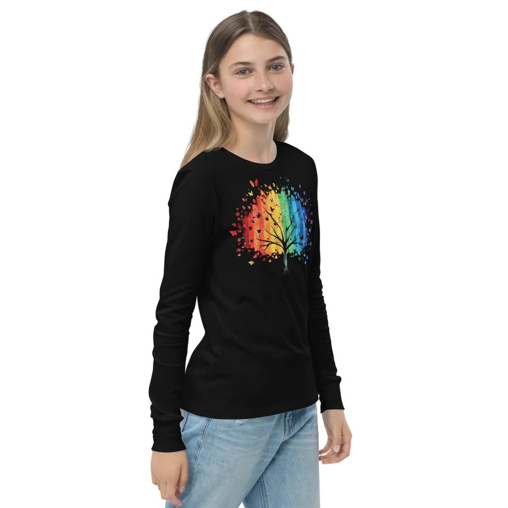 Spectrum Of Nature Long Sleeve Youth T-shirt product image (4)