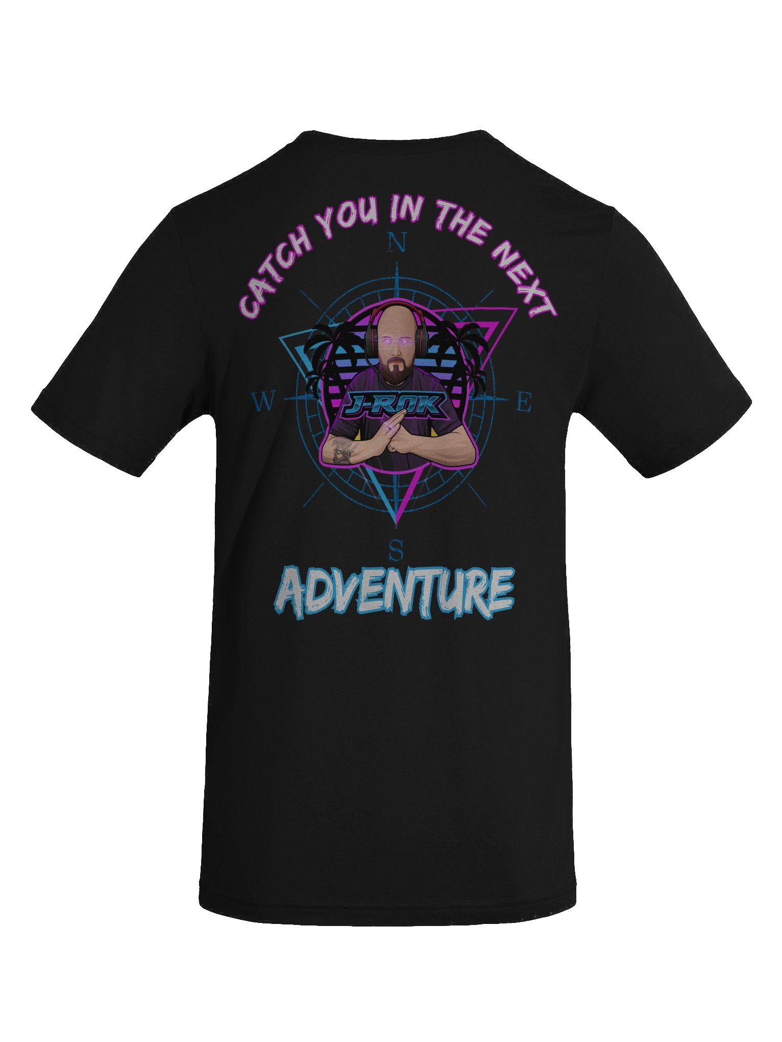 Large "Catch you in the Next Adventure" logo Back product image (86)