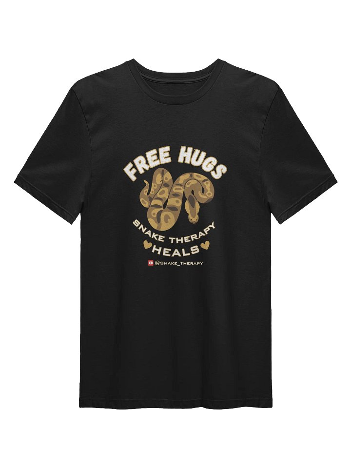 Unisex "Free Hugs" Ball Python Shirt (Dark) product image (2)