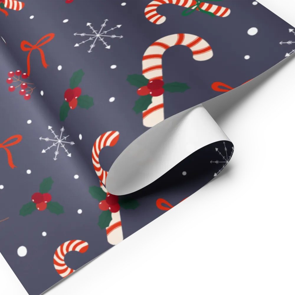 Candy Cane Dreams Wrapping paper product image (7)