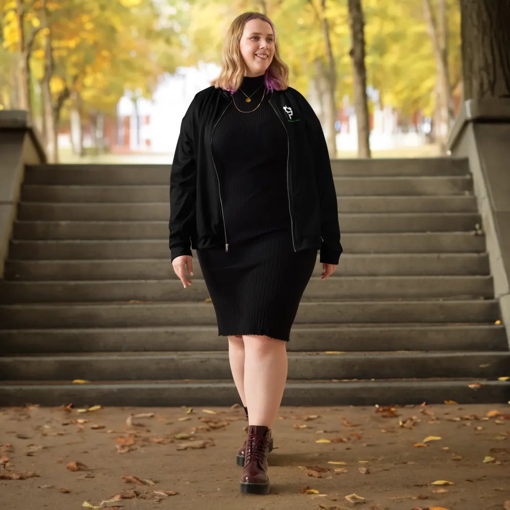 P3nAlPineapple - Black Bomber Jacket product image (6)