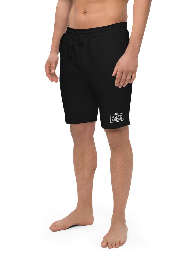 Heaven Society Embroidered Men's Fleece Shorts product image (6)