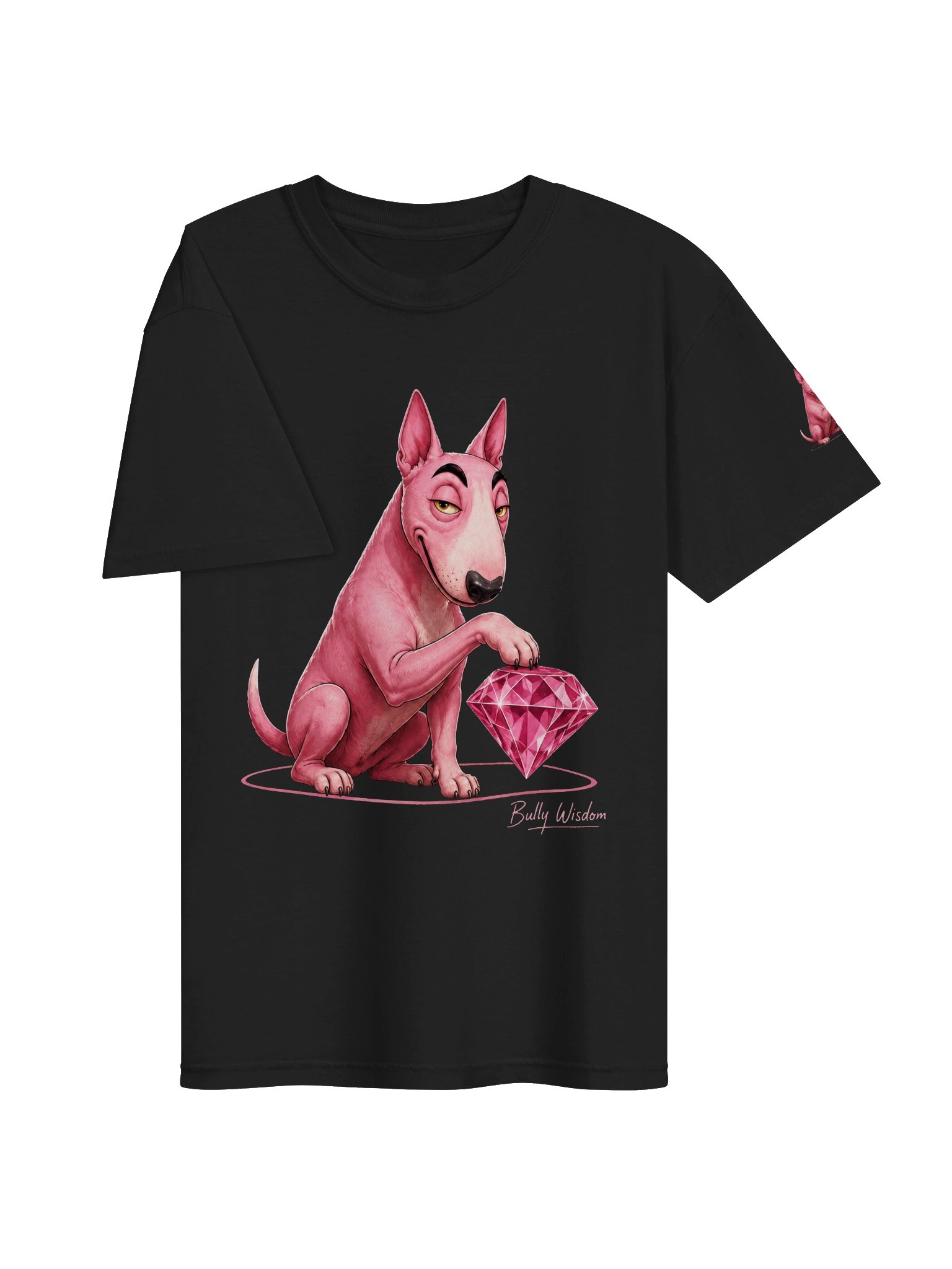 Bull Panther – Bull Terrier Character T-Shirt product image (5)