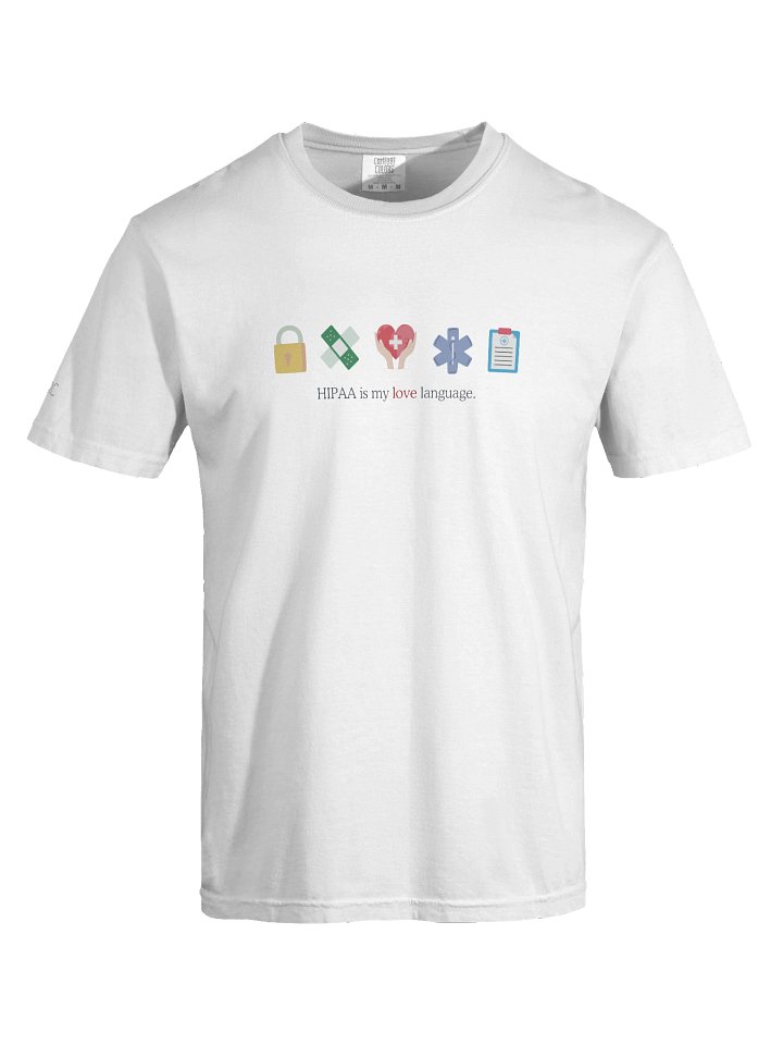 HIPAA Love Language Shirt product image (1)