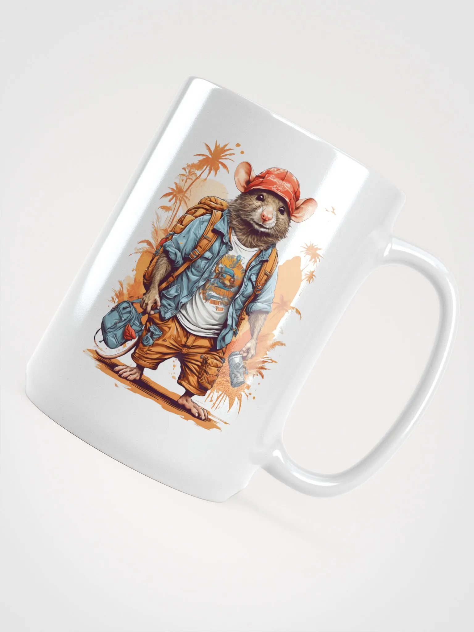 Wanderlust Rat Adventure Mug product image (4)