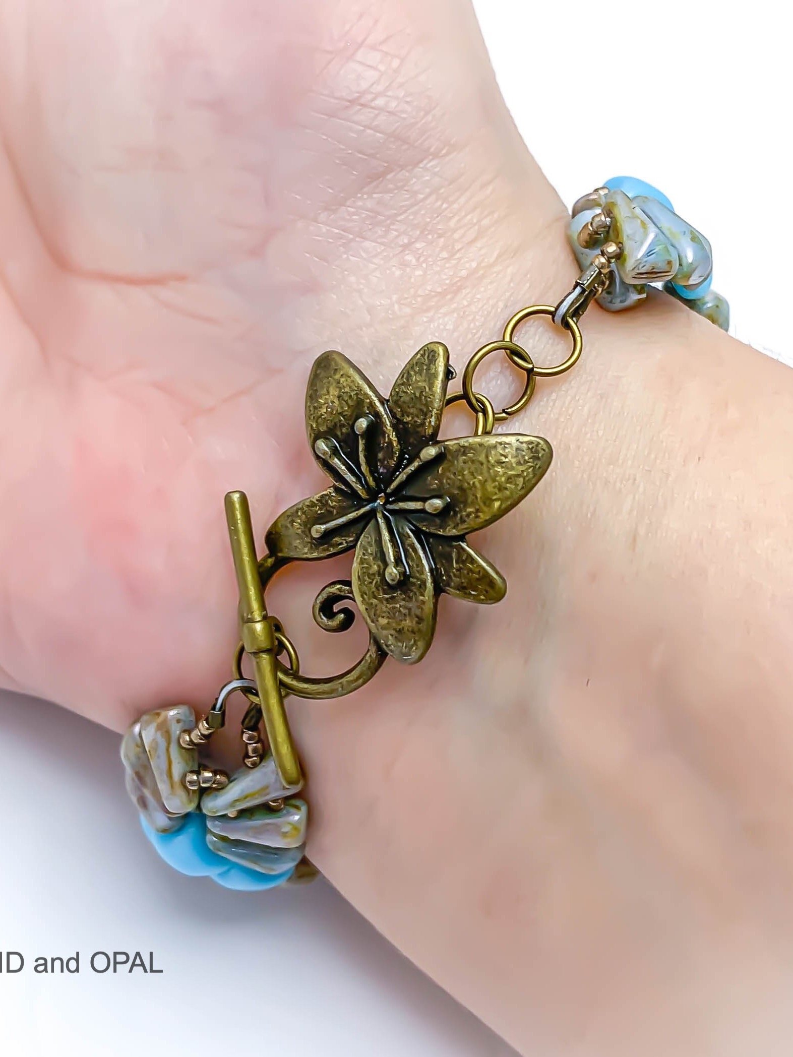 Deco Vexolo WibeDuo Beaded Bracelet - Blue product image (2)