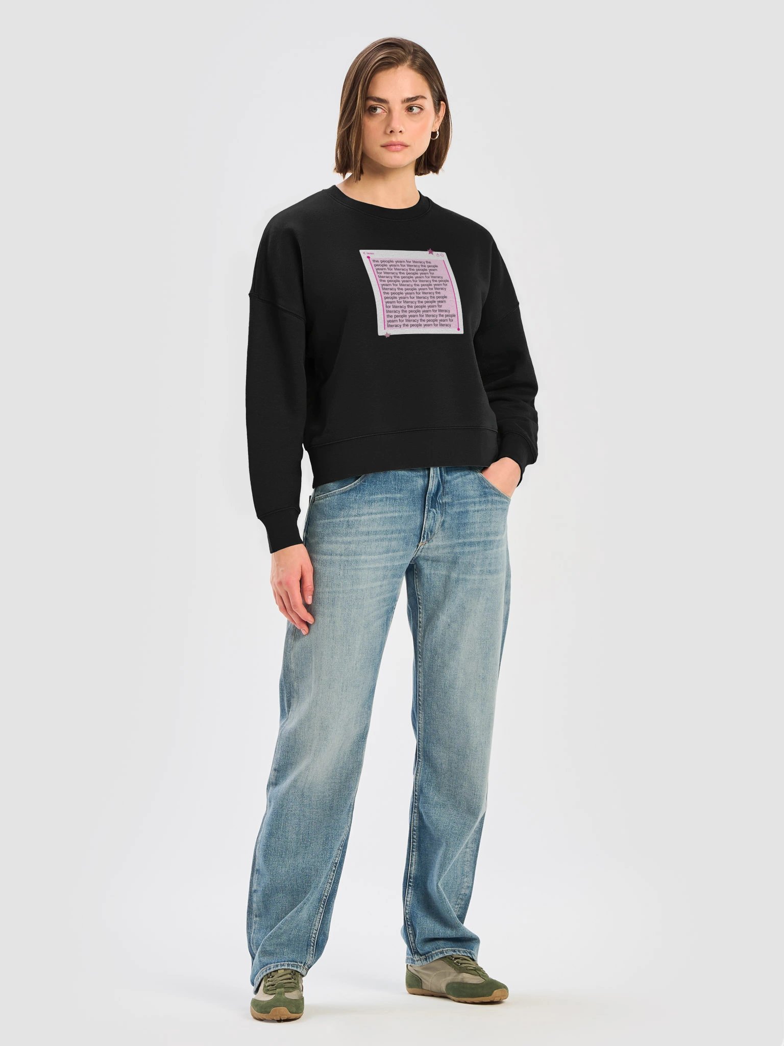 The People Yearn for Literacy Sweatshirt product image (5)