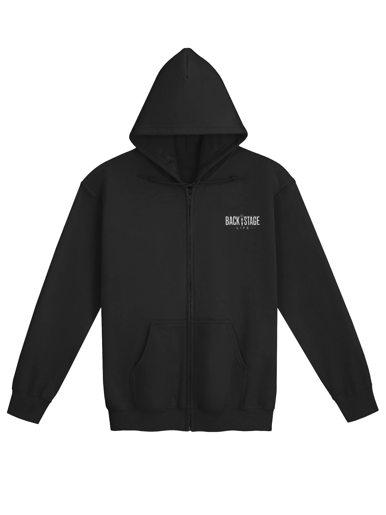 The Backstage Life Signature Zip Hoodie – The Road Starts Here product image (2)