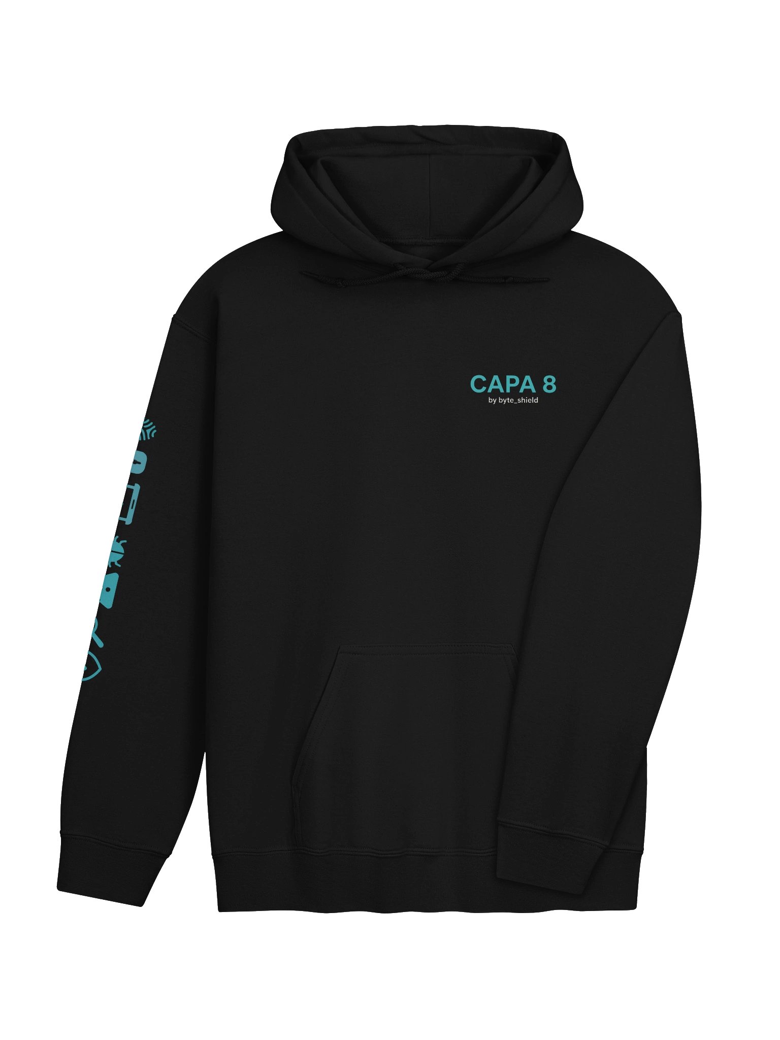 CAPA 8 Turquoise Cyber Hoodie product image (4)