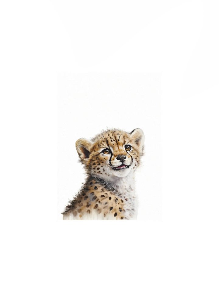 Watercolor Baby Cheetah Print product image (2)