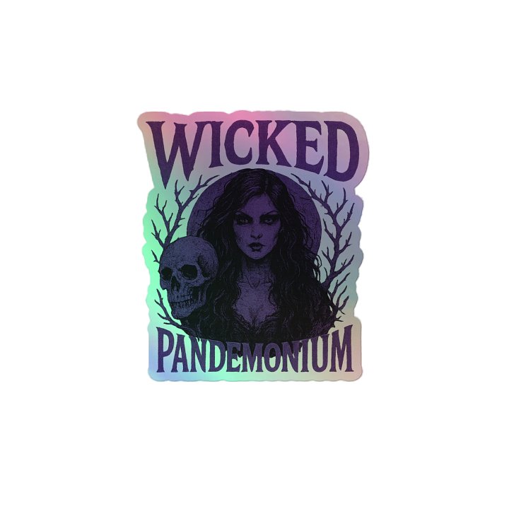 Wicked Pandemonium Holographic Sticker Sheet product image (2)