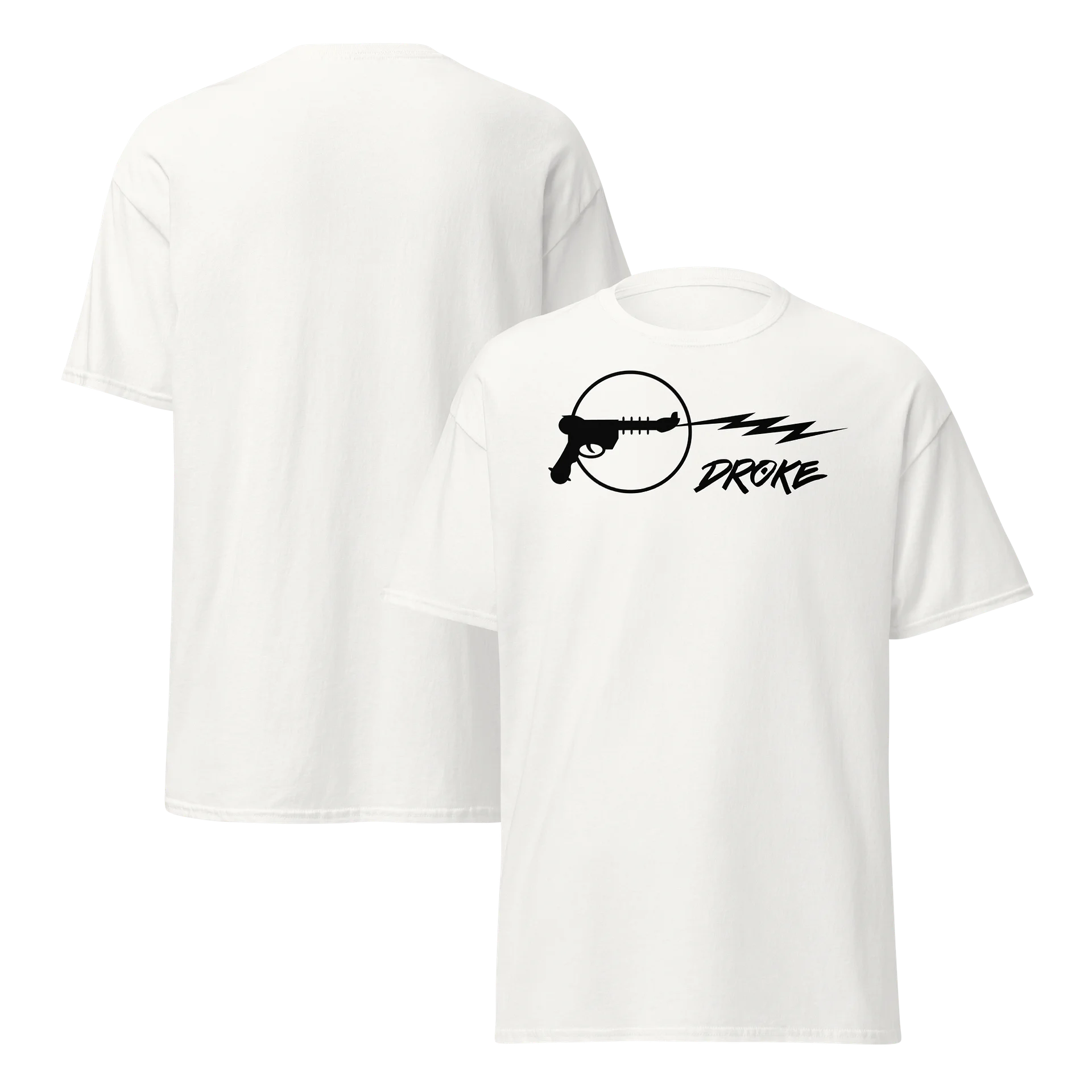 DROKE - Black Laser Gun T-shirt product image (7)
