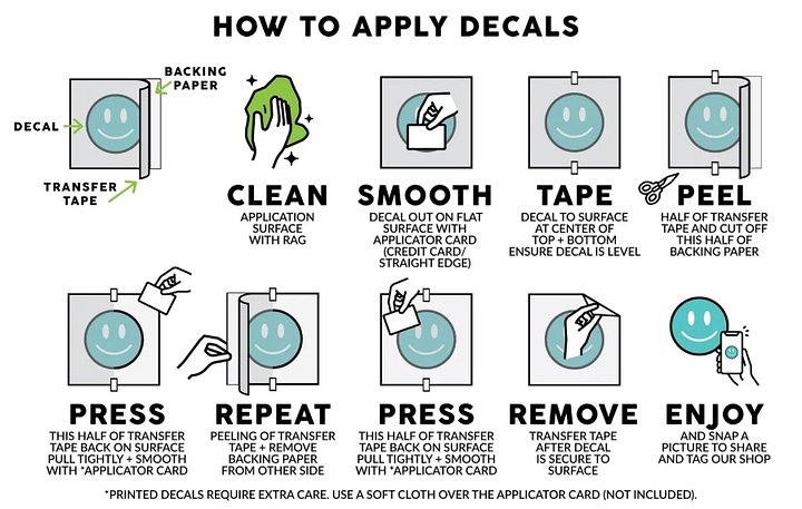 Customizable Decals – Make Your Mark in Style product image (2)