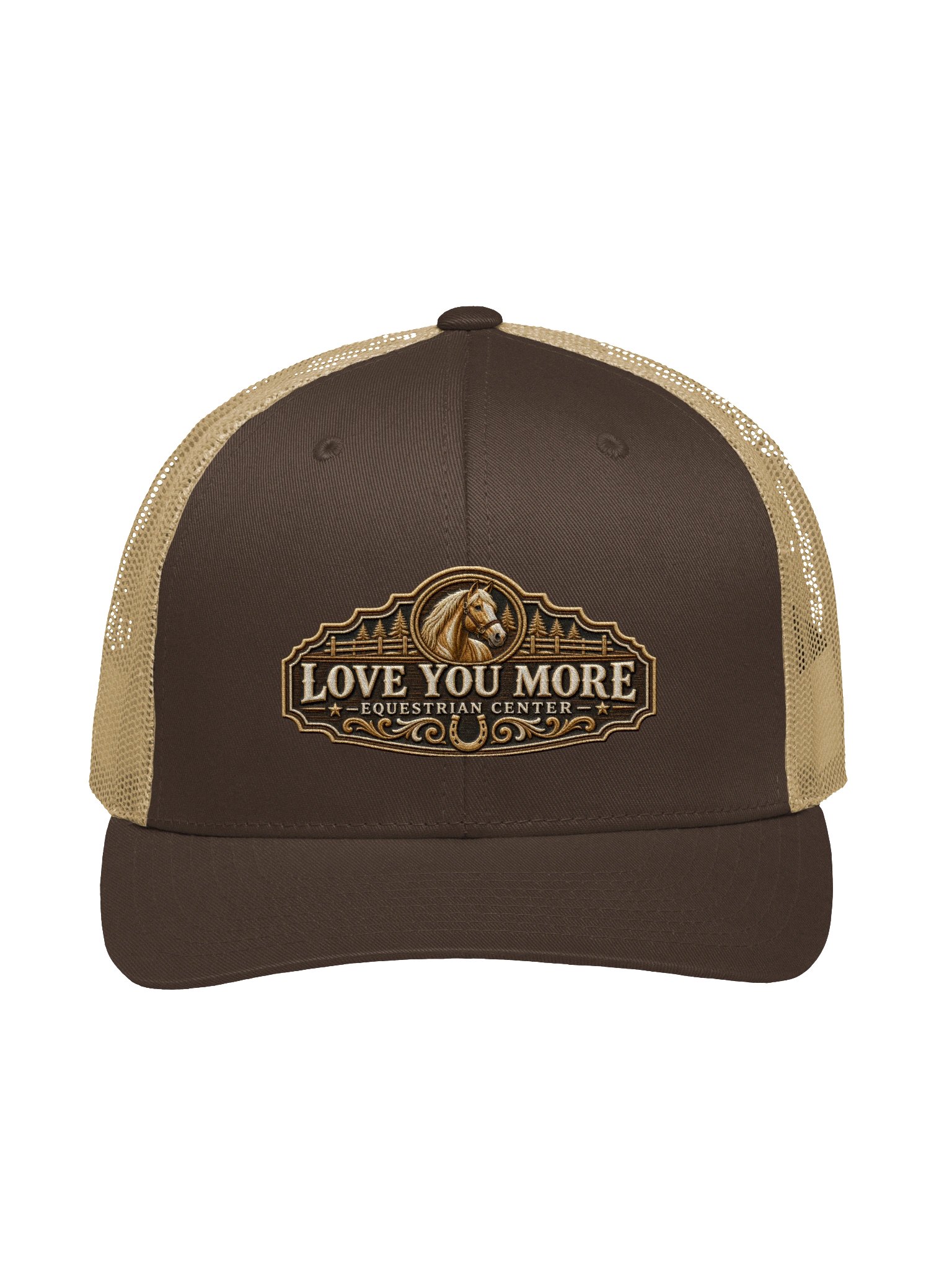 Love You More Heritage Embroidered Trucker Hat product image (1)