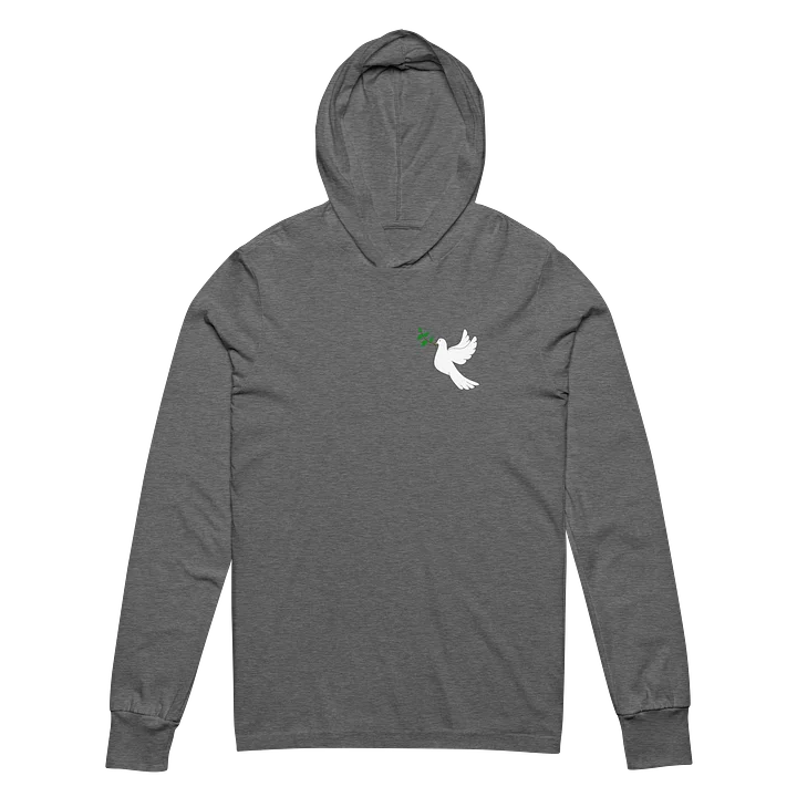 Dove of Peace/ Jesus is King Hooded Long-Sleeve Tee product image (2)