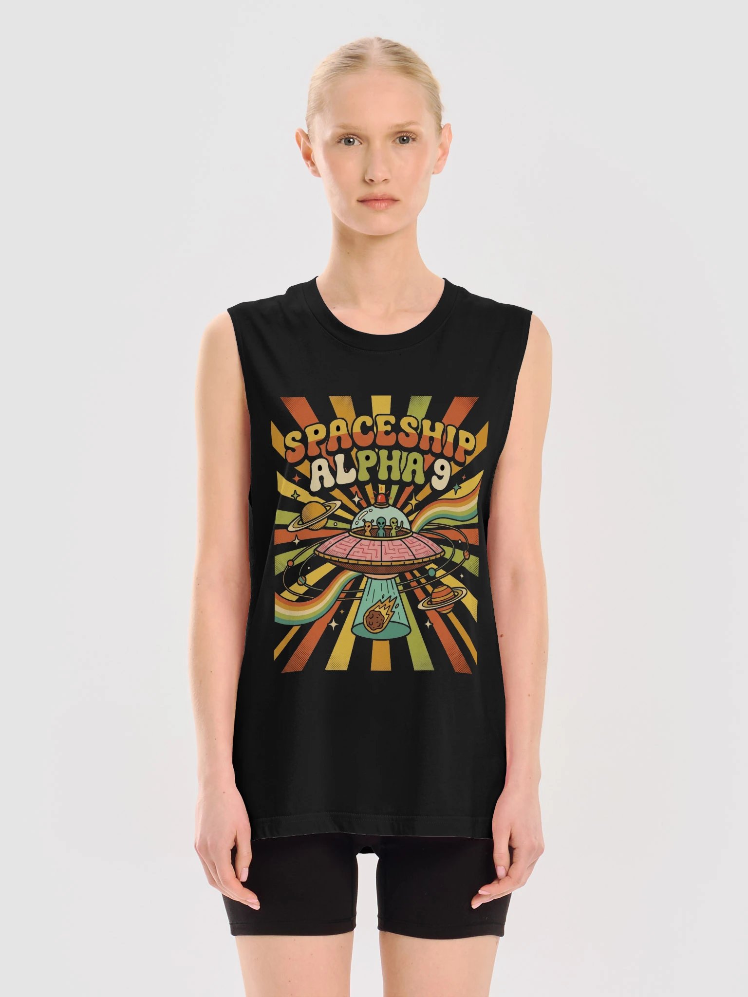 Spaceship Alpha 9 — Sleeveless product image (3)