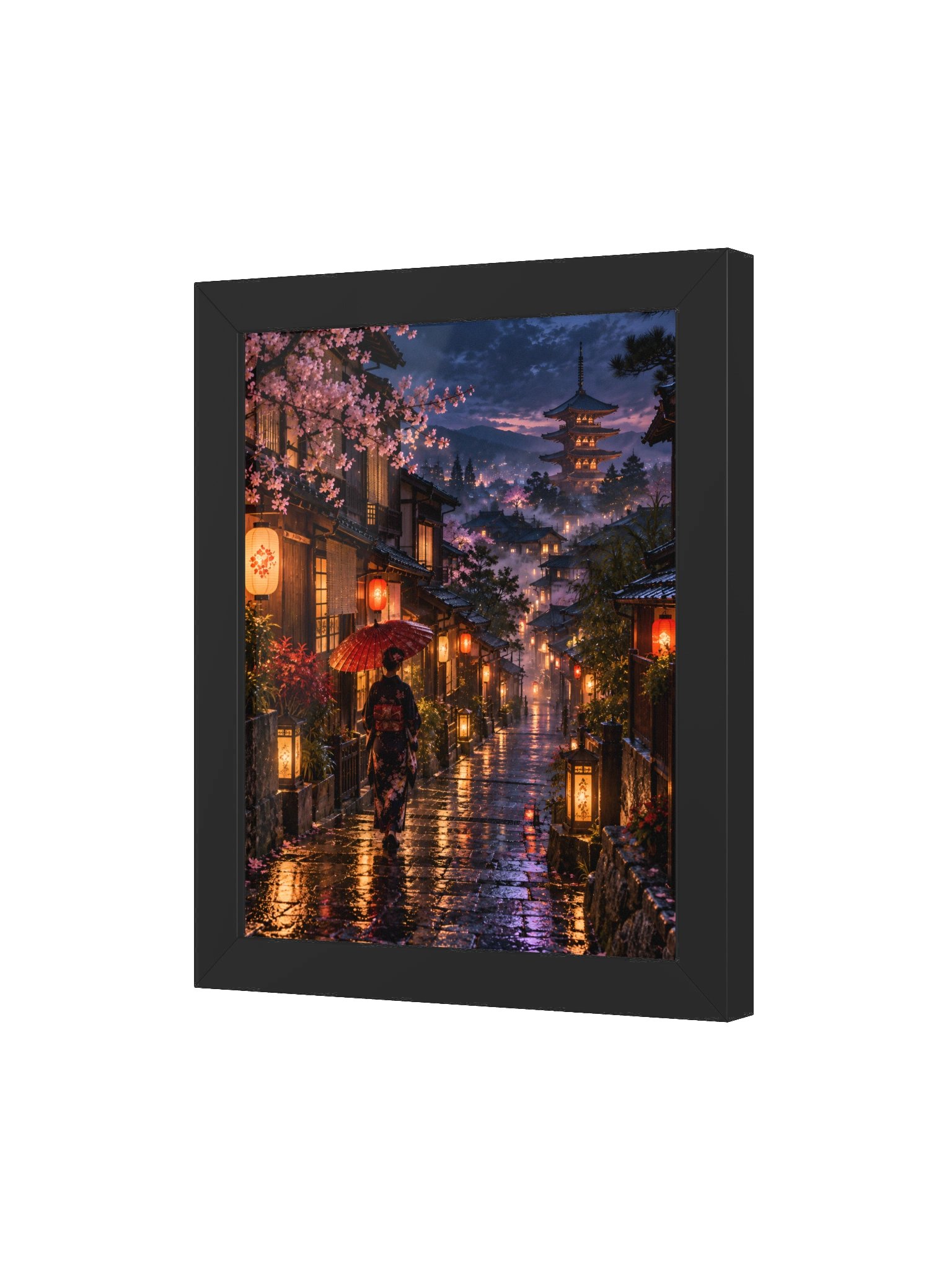 Kyoto After Rain — Framed product image (3)