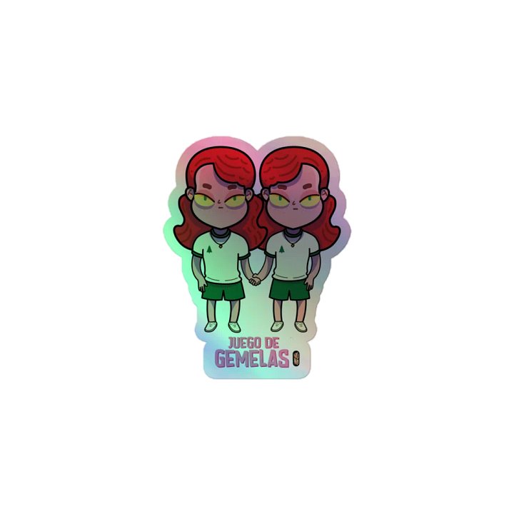 Juego de Gemelas - Sticker (Holographic Kiss Cut) product image (1)