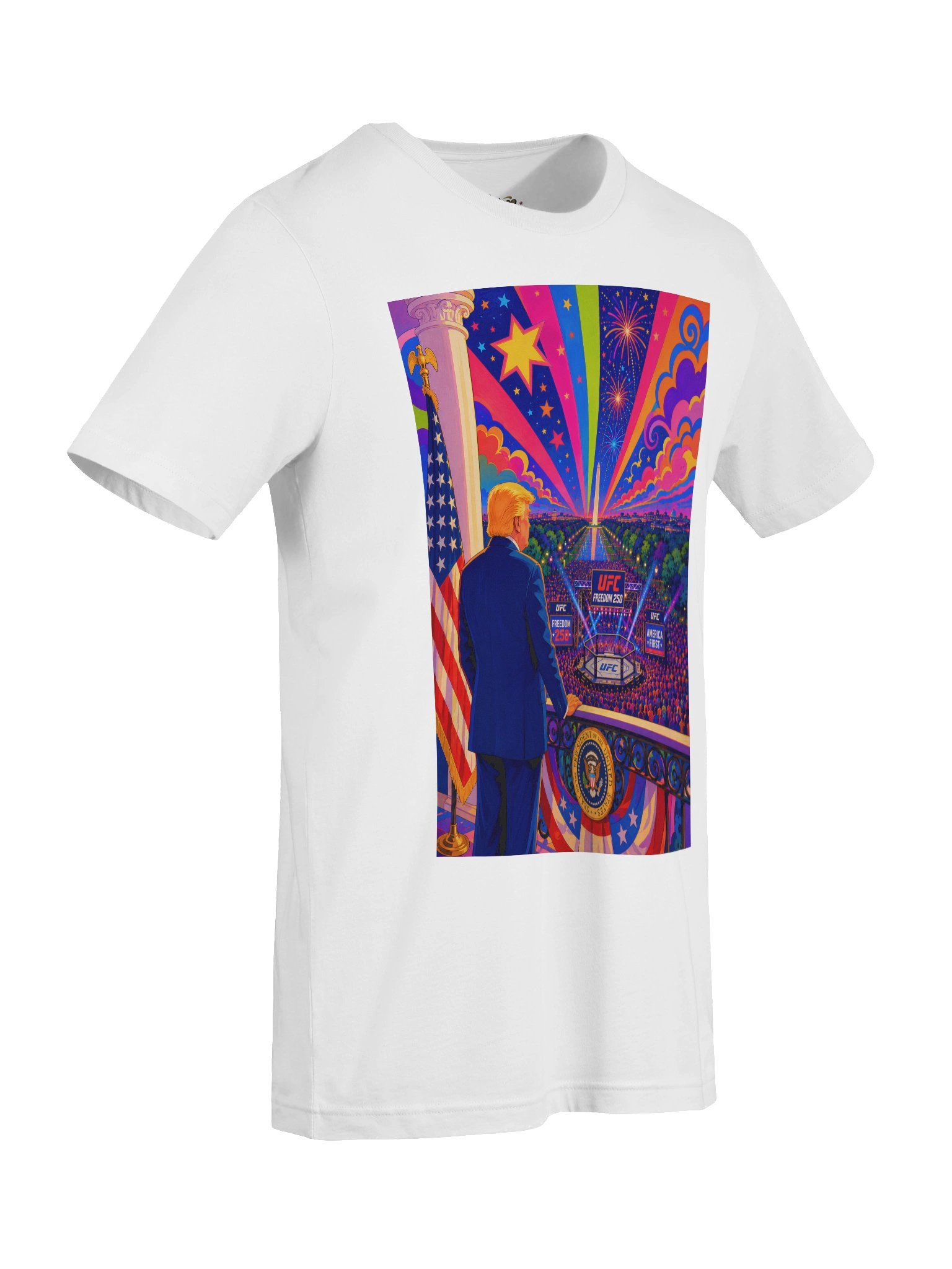 Freedom 250 Neon Poster Tee product image (7)