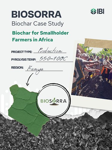 What does it take to run a biochar operation? ⚙️ BIOSORRA shares some of its experience with us in our latest IBI-member Case...