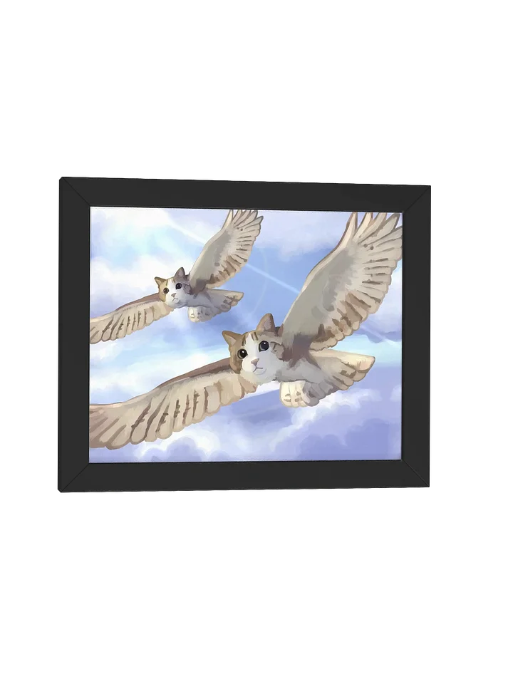 Meowl framed poster product image (1)