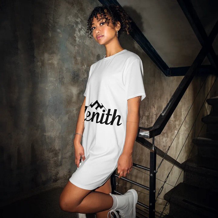 Zenith Women's Mountain Peak T-Shirt Dress product image (2)