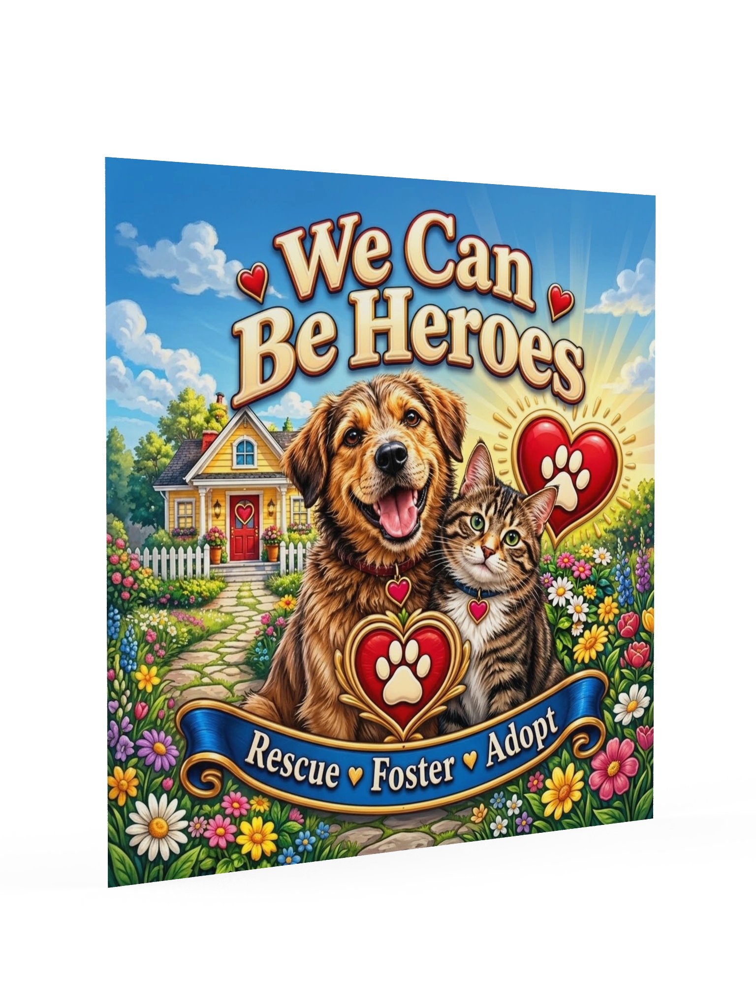 We Can Be Heroes Animal Rescue Poster product image (2)