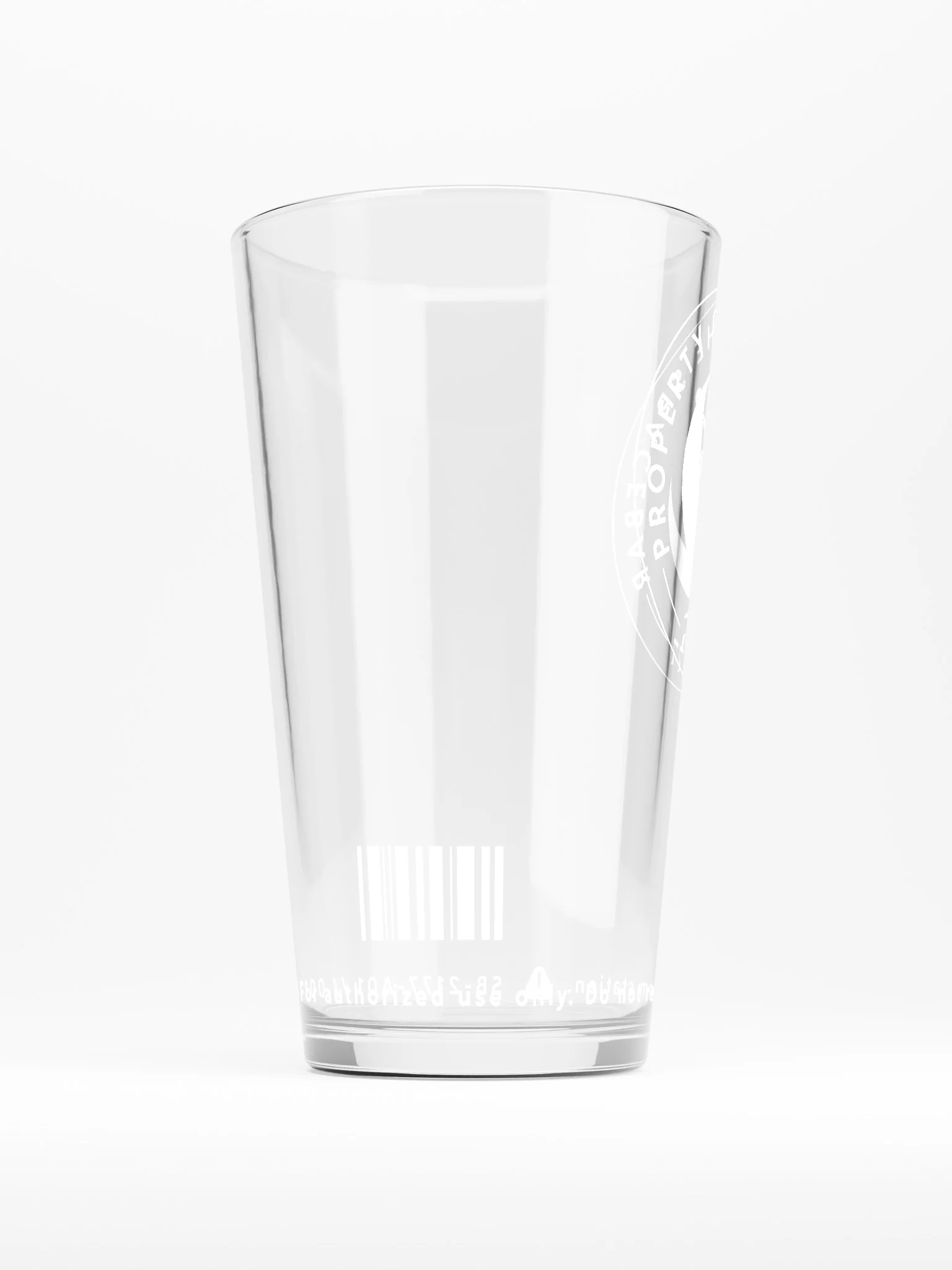 Standard-Issue Pint glass product image (3)