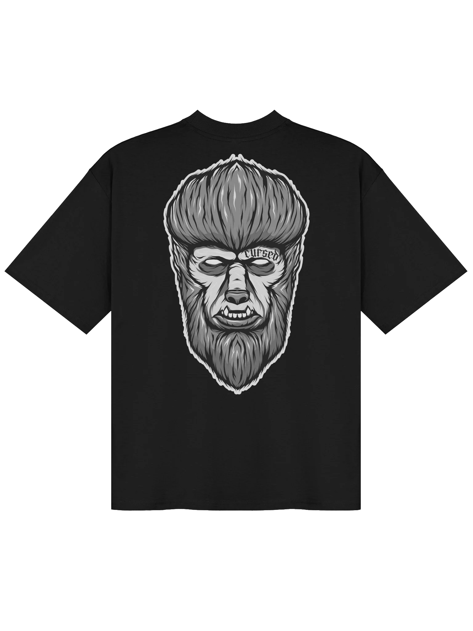 Death Metal Cursed Oversized Tee product image (2)